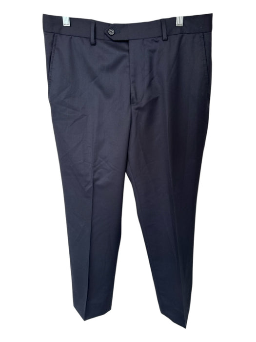 Brooks Brothers Navy Wool Solid 2 Button Men's Suit Navy / 42S