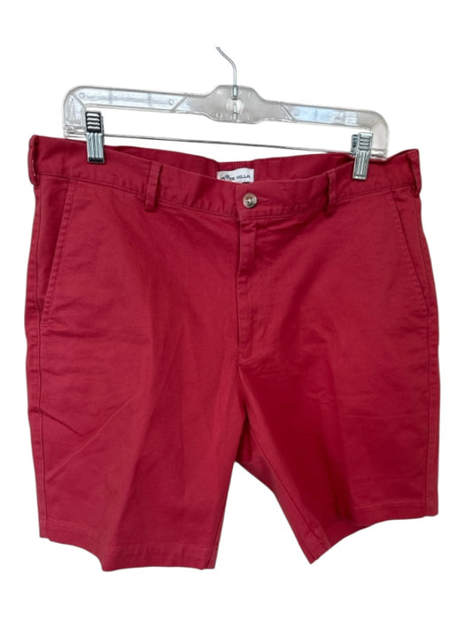 Peter Millar Size 34 Salmon Cotton Men's Shorts Salmon / 34