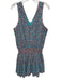 Ramy Brook Size S Teal Green, Pink, Multi Polyester Sleeveless Mini Dress Teal Green, Pink, Multi / S
