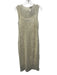 Wayf Size M Cream White Polyester Paillettes Fully Sequined Sleeveless Dress Cream White / M