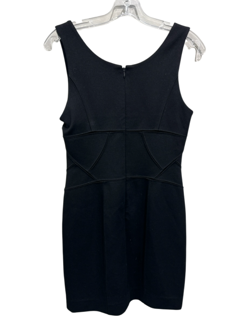 Robert Rodriguez Size 8 Black Rayon Blend Sleeveless Geo Pattern Knee Dress Black / 8