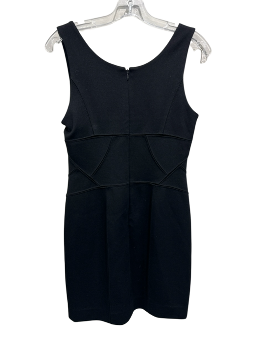Robert Rodriguez Size 8 Black Rayon Blend Sleeveless Geo Pattern Knee Dress Black / 8