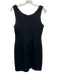Robert Rodriguez Size 8 Black Rayon Blend Sleeveless Geo Pattern Knee Dress Black / 8