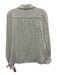ME+EM Size 2 White Cotton Long Sleeve Lace Trim Button Front Pintuck Top White / 2
