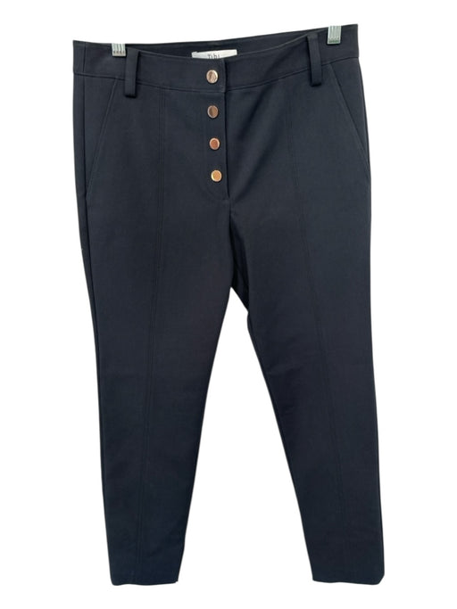 Tibi Size Est S Navy & Rose Gold High Waist Snap buttons Front Pockets Pants Navy & Rose Gold / Est S