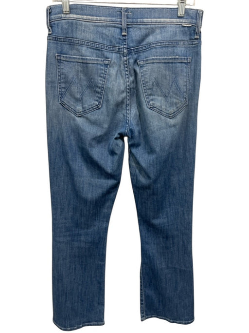 Mother Size 29 Medium Wash Cotton Zip Fly Distressed Jeans Medium Wash / 29