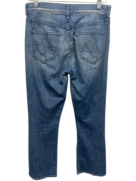 Mother Size 29 Medium Wash Cotton Zip Fly Distressed Jeans Medium Wash / 29