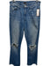 Mother Size 29 Medium Wash Cotton Zip Fly Distressed Jeans Medium Wash / 29