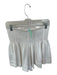 Koch Size M White Polyester Smocked Shorts White / M
