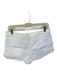 We The Free Size 29 White Cotton Button Fly Cut Off Denim Shorts White / 29