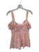 Lovers + Friends Size M Baby Pink Polyester Sleeveless Lace Overlay Dress Baby Pink / M