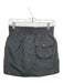 Ksubi Size 26 Dark Grey Nylon & Cotton Elastic Waist Zip Front Mini Skirt Dark Grey / 26