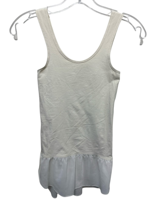 Artelier Nicole Miller Size One Size Cream & White No Fabric Tag Sleeveless Top Cream & White / One Size