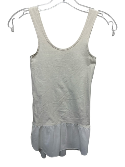 Artelier Nicole Miller Size One Size Cream & White No Fabric Tag Sleeveless Top Cream & White / One Size