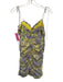 For Love & Lemons Size M Yellow, Purple, Pink Polyester Sleeveless Mini Dress Yellow, Purple, Pink / M