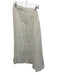 United Colors of Benetton Size 40 Cream White Ramie Tie Detail Paneled Skirt Cream White / 40