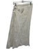 United Colors of Benetton Size 40 Cream White Ramie Tie Detail Paneled Skirt Cream White / 40