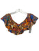 Nicole Miller La Plage Size S Red & Multi Nylon Blend Floral Paisley Swimsuit Red & Multi / S