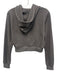 Happy Camp3r Size XS Gray Cotton Blend Waffle Knit Zip Front Lounge Pant Set Gray / XS