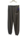 Happy Camp3r Size XS Gray Cotton Blend Waffle Knit Zip Front Lounge Pant Set Gray / XS