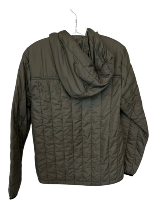 Filson Size S Olive Green Nylon Puffer Quilted Hood Jacket Olive Green / S