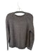 Prana Size S Gray Cotton Blend Knit Long Sleeve Speckled Sweater Gray / S