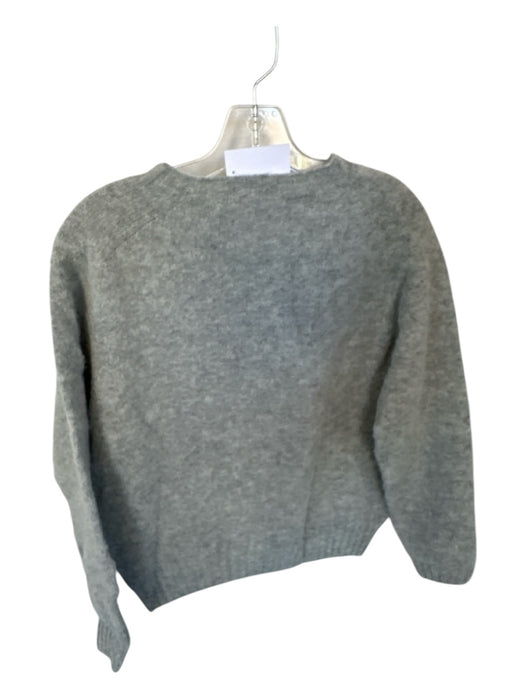 Size M Gray Wool Long Sleeve Knit Sweater Gray / M