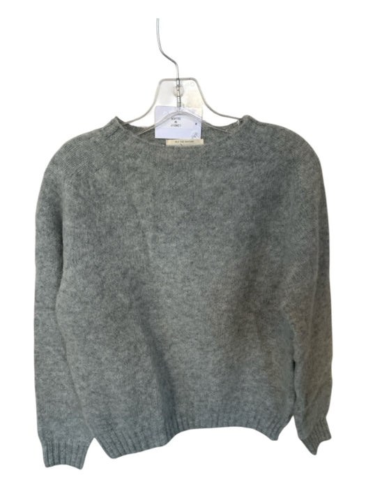 Size M Gray Wool Long Sleeve Knit Sweater Gray / M