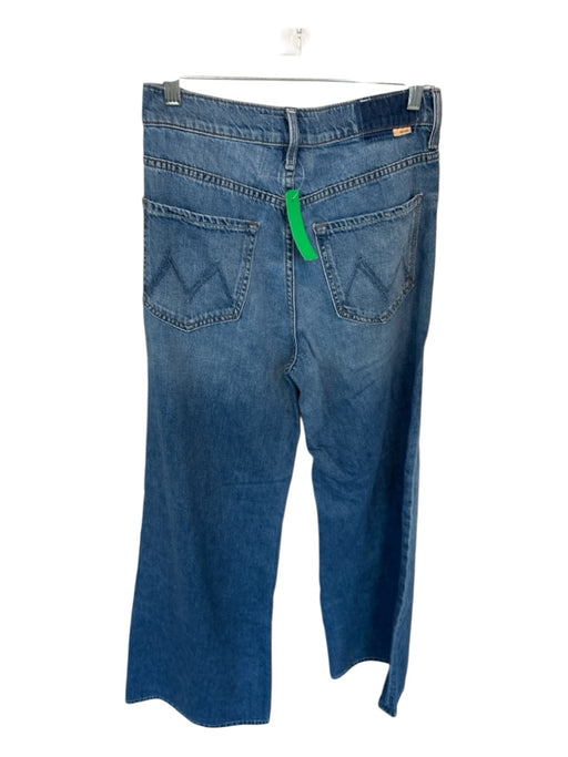 Mother Superior Size 27 Med Dark Wash Cotton Blend High Waist Button Fly Jeans Med Dark Wash / 27