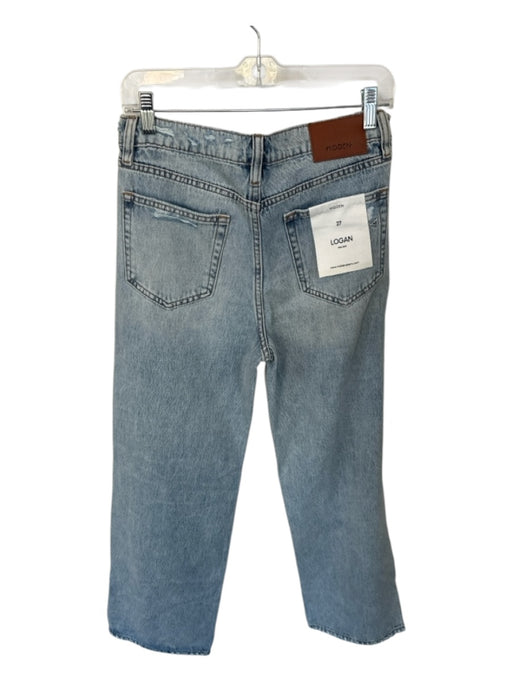 Hidden Size 27 Light Wash Cotton High Waist Wide Leg Jeans Light Wash / 27