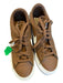 Nike Shoe Size 7.5 Brown & White Leather Athletic Sneakers Brown & White / 7.5