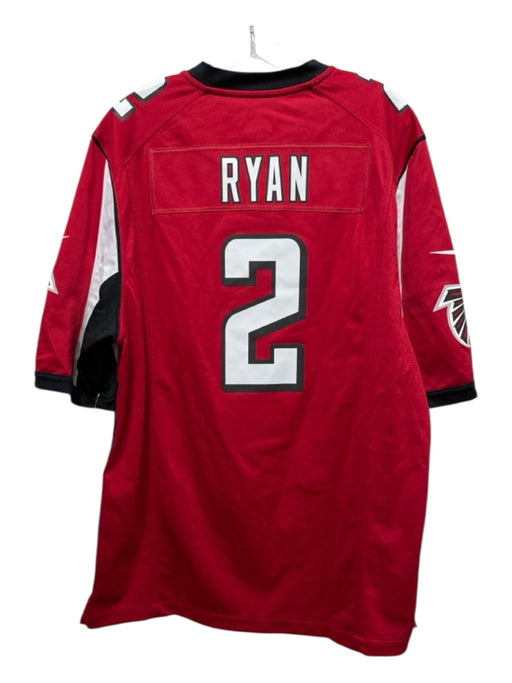 Nike Size L Red Synthetic jERSEY Athleisure Men's Short Sleeve L