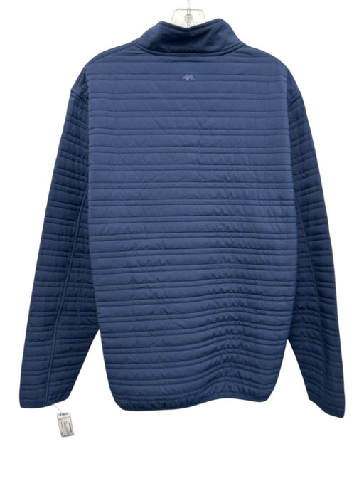 Onward Reserve Size XL Blue Synthetic Quilted Quarter Button Men's Jacket Blue / XL