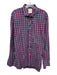 Billy Reid Size XXL Gray & Red Cotton Plaid Button Up Men's Long Sleeve Shirt Gray & Red / XXL