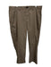 Lululemon Size 38 Brown Cotton Blend Solid Khaki Athleisure Men's Pants Brown / 38