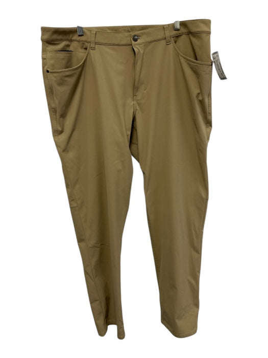 Lululemon Size 40 Tan Synthetic Solid Athletic Khakis Men's Pants Tan / 40