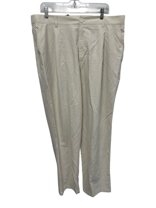 Lululemon Size 38 Beige Synthetic Solid Athletic Khakis Men's Pants Beige / 38