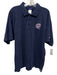 Reebok Size XL Blue Cotton Blend Solid Polo Men's Short Sleeve Blue / XL