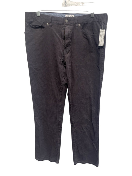 Peter Millar Size 34 Gray Polyester Cordouroy Men's Pants Gray / 34