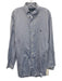 Ralph Lauren Size 16.5 Blue Cotton Solid Button Down Men's Long Sleeve Shirt Blue / 16.5