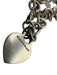 Tiffany & Co. Silver Sterling Silver 925 Heart Chain Bracelet Silver