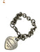 Tiffany & Co. Silver Sterling Silver 925 Heart Chain Bracelet Silver