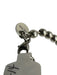 Tiffany & Co. Silver Sterling Silver 925 Beaded Heart Charm Bracelet Silver