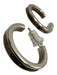Tiffany & Co. Silver Sterling Silver 925 Hoop Post Back Earrings Silver