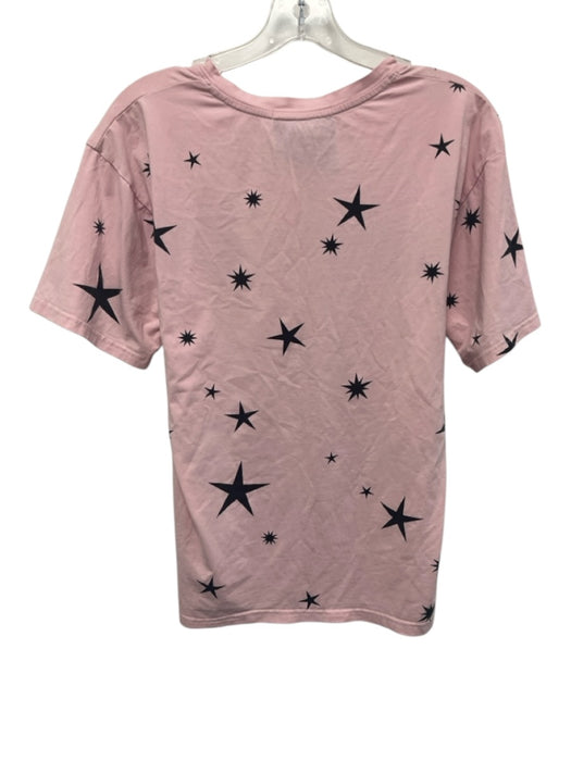 Moschino Couture Size Small Light Pink Cotton Blend Graphic Short Sleeve Top Light Pink / Small