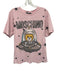 Moschino Couture Size Small Light Pink Cotton Blend Graphic Short Sleeve Top Light Pink / Small