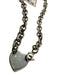 Tiffany & Co. Silver Sterling Silver 925 Chain Heart Necklace Silver