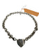 Tiffany & Co. Silver Sterling Silver 925 Chain Heart Necklace Silver