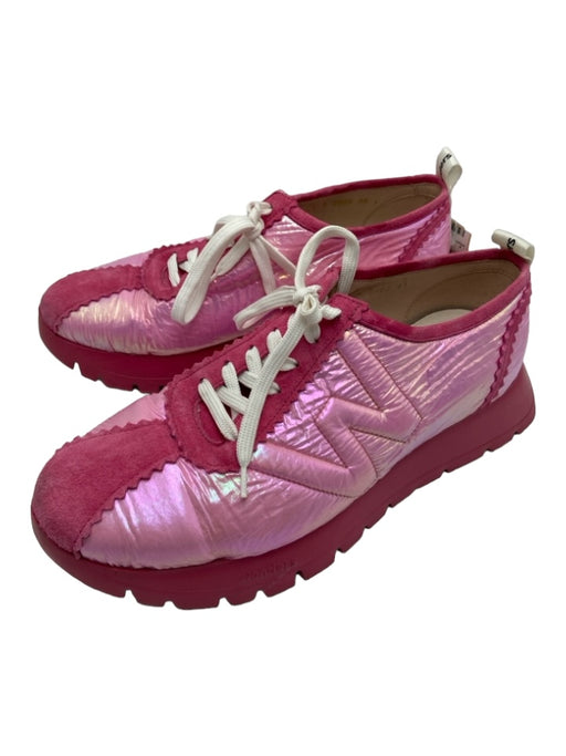Wonders Shoe Size 40 Pink Synthetic Low Top lace up Sneakers Pink / 40