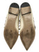 Valentino Garavani Shoe Size 39.5 Cream, Pink, Gold Leather Studded Flats Cream, Pink, Gold / 39.5